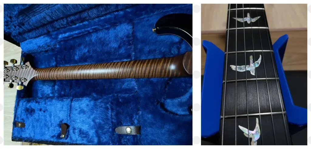 PRS CU24 넥과 인레이